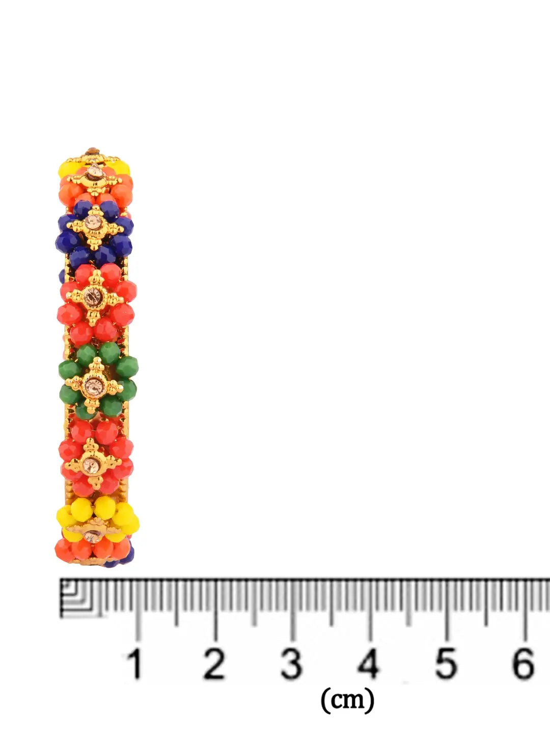 Vibrant Beads Bangle Set